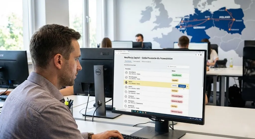 Weryfikacja zapytań - giełda pasażerów dla przewoźników w praktyce