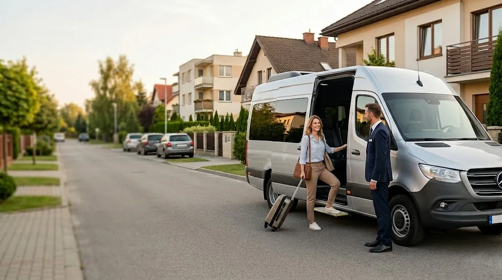 Wygodny transport do pracy w Niemczech door to door